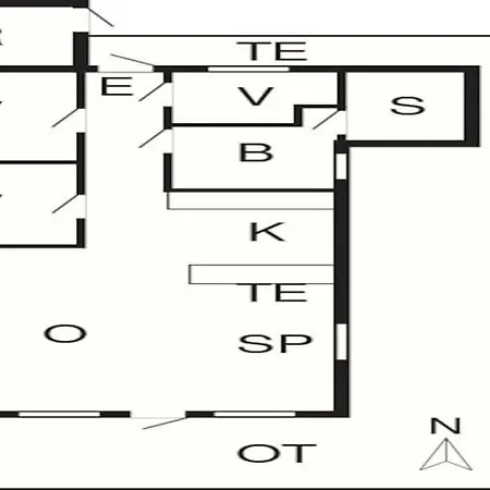 Three-bedroom In Hemmet 67 Holiday home Falen